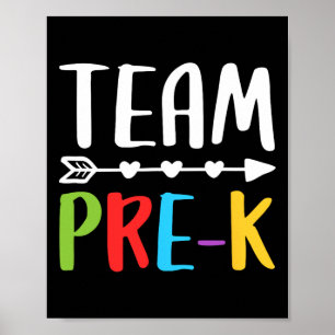 Pre-k Teacher Back To School Poster