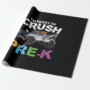 Pre Kindergarten Ready To Crush Pre Kindergarten Wrapping Paper