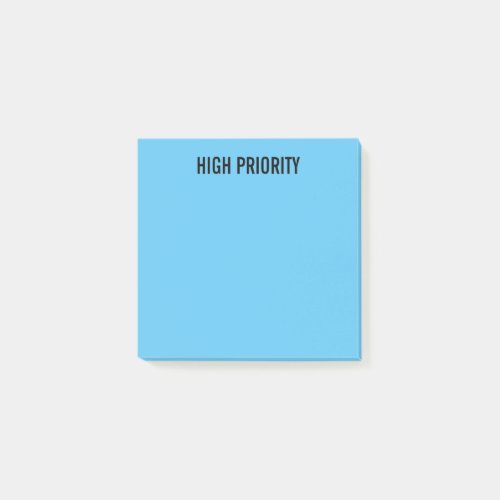 Pre_Labeled High Priority Blue Post_It Notes