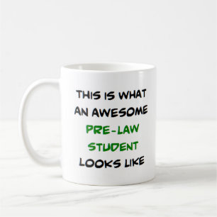 pre-law student, awesome coffee mug