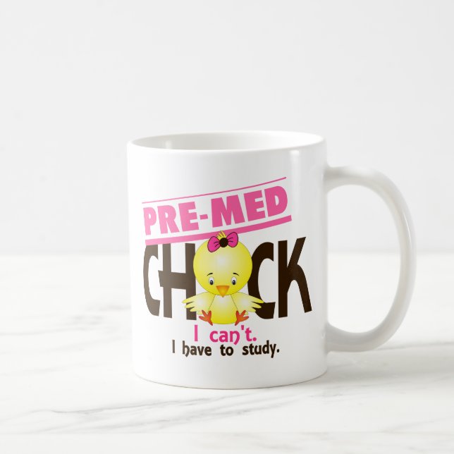Pre-Med Chick 1 Coffee Mug (Right)