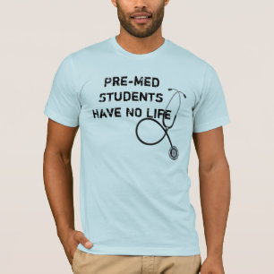 Pre-Med Student Stethoscope Men's T-Shirt