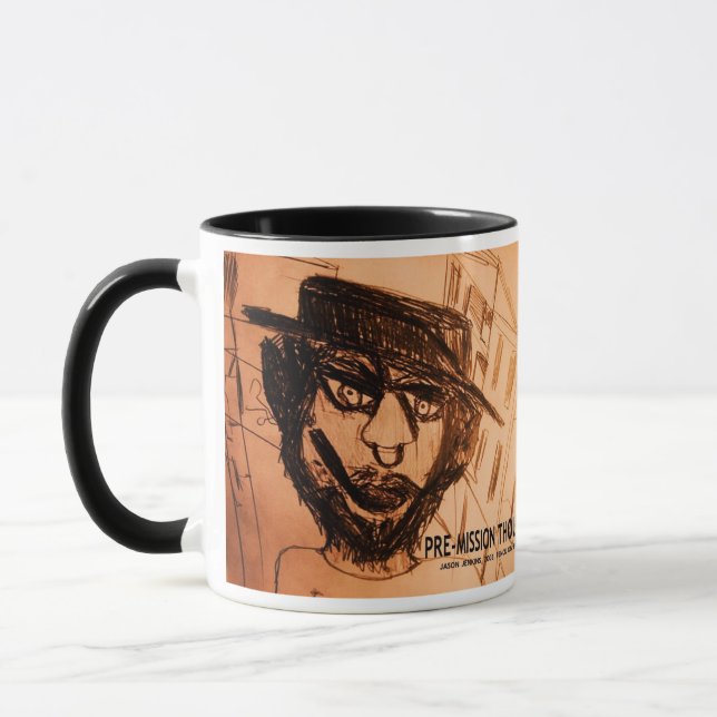 PRE MISSION THOUGHT MUG (Left)