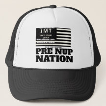 PRE NUP NATION. Trucker Hat