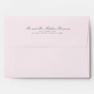 Pre-Printed Wedding Invitation Envelope