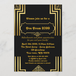 Pre-Prom invitation, Pre Prom, Quinceanera,Sixteen Invitation