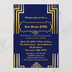 Pre-Prom invitation, Pre Prom, Quinceanera,Sixteen Invitation