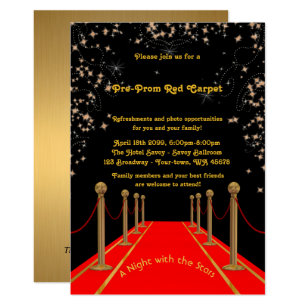 Prom Party Invitations 7