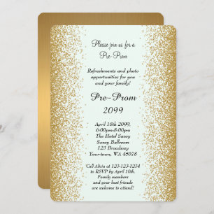 Pre Prom, Pre-Prom, Quinceanera, Sweet-sixteen, 2 Invitation