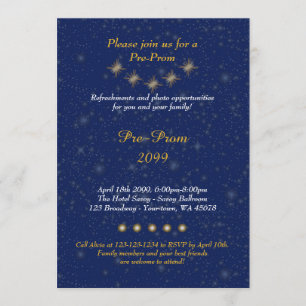 Pre Prom, Pre-Prom, Quinceanera, Sweet-sixteen, Invitation