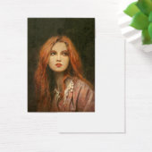 Pre-Raphaelite Girl ACEO Business Card (Desk)