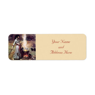 Pre-Raphaelite Magic Circle Return Address Labels
