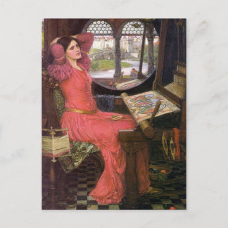 Pre-Raphaelite Postcard By John William Waterhouse