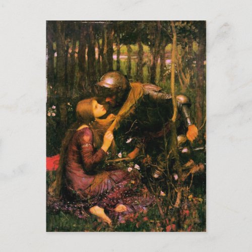 Pre_Raphaelite Postcard By John William Waterhouse