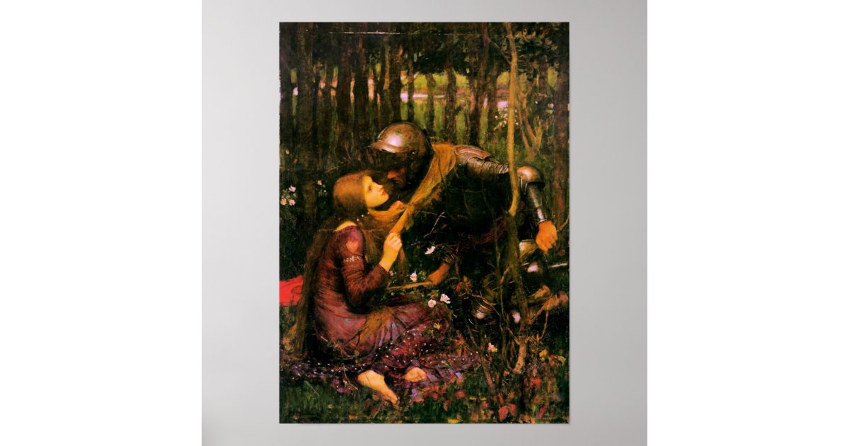 Pre-Raphaelite Poster By John Waterhouse | Zazzle