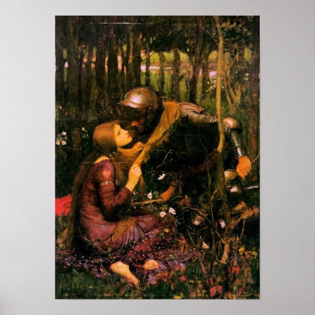 Pre-Raphaelite Poster By John Waterhouse (Front)