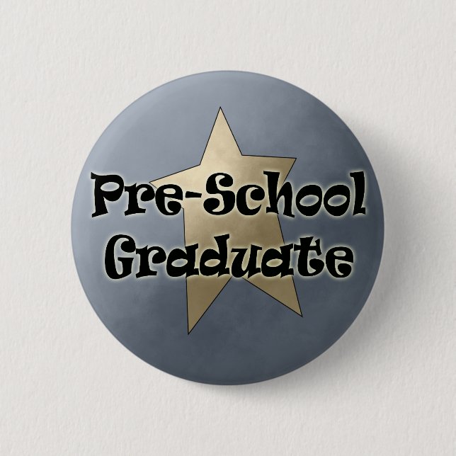 Pre-School Graduation Gifts Button (Front)