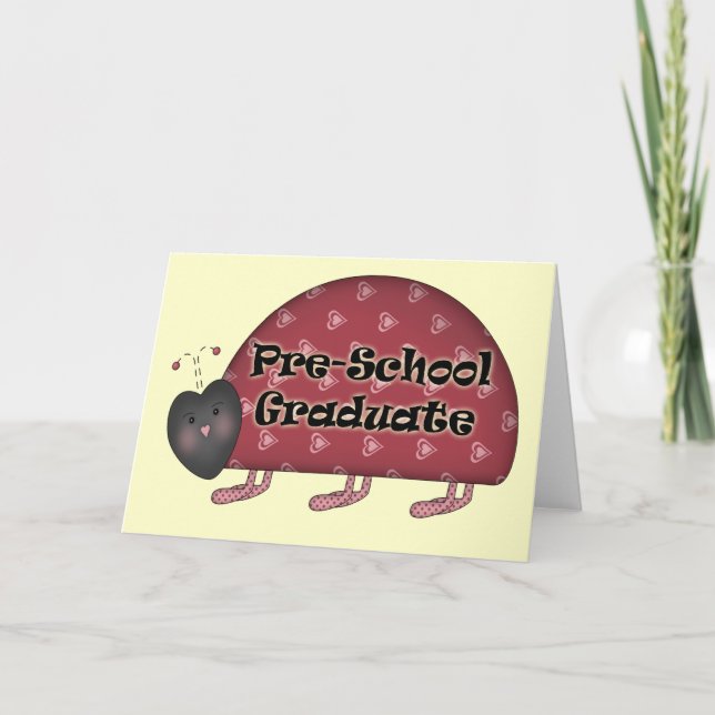 Pre-School Graduation Gifts Card (Front)