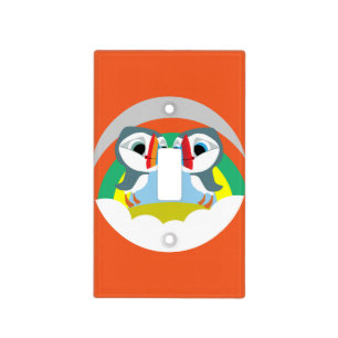 Pre-School Puffins Gifts   Love Puffins   Cute T-S Light Switch Cover