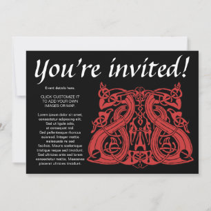 Pre Viking Red, invitation