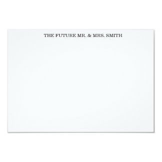pre- wedding thank you notes card