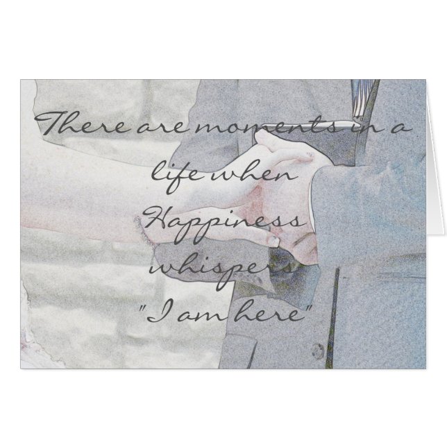 Pre wedding wish cards (Front Horizontal)