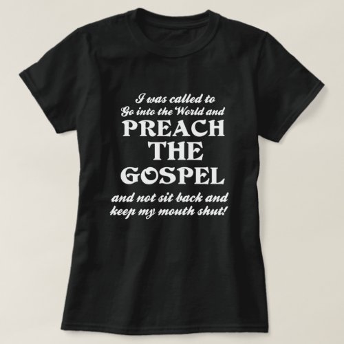 Preach the gospel T_Shirt