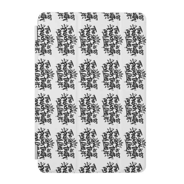 Preach Truth iPad Mini Cover (Front)
