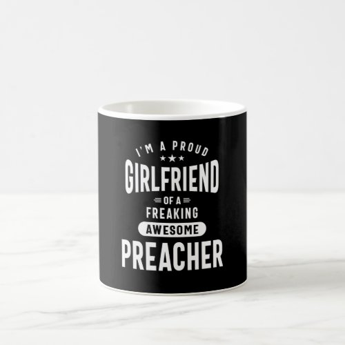 Preacher Job Title Tee Gift Mens Womens Coffee Mug
