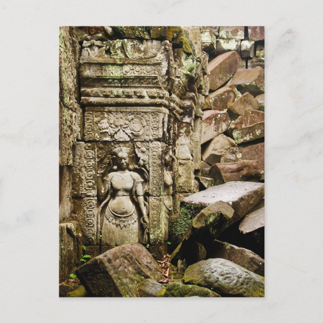 Preah Khan Apsara Postcard (Front)