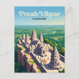 Preah Vihear Temple Cambodia Postcard