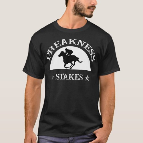 Preakness Horse Racing s for Men Women Stakes Appa T_Shirt