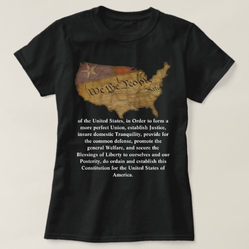 Preamble to the United States Constitution T_Shirt