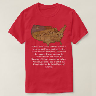 Preamble to the United States Constitution T-Shirt