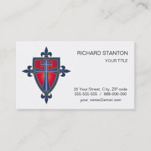 Preceptor cross business card