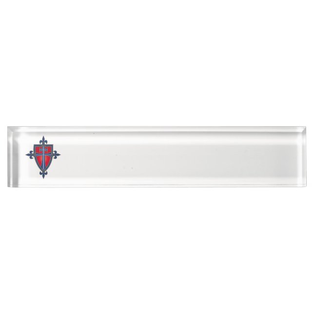 Preceptor cross desk name plate (Front)
