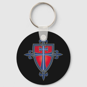 Preceptor cross keychain