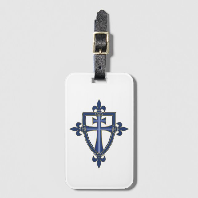Preceptor cross luggage tag (Front Vertical)