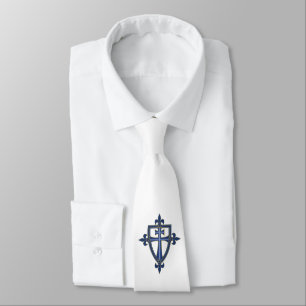 Preceptor cross neck tie