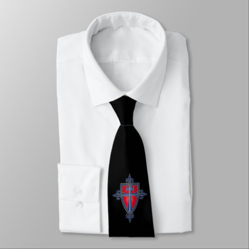 Preceptor cross neck tie