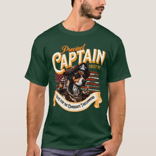 Precinct Captain Dog T_Shirt