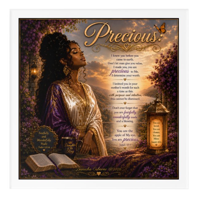 Precious Acrylic Print (Front)