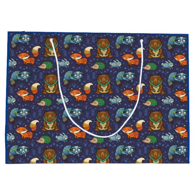 Precious Animals of the Wild Large Gift Bag (Back)