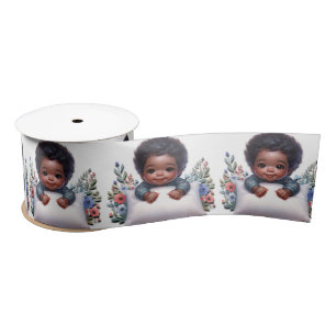 Precious Baby Hands Satin Ribbon