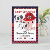 Precious Baby Shower Invitation (Standing Front)