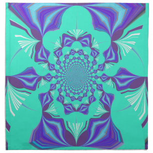 Precious blue napkin