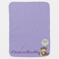 Precious Bundle Teddy Bear Lilac Unisex