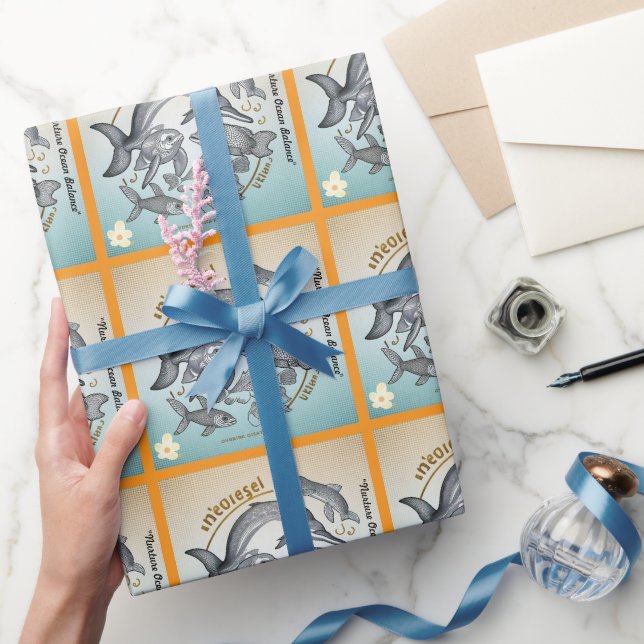 "Precious but Endangered" Wrapping Paper (Gifting)
