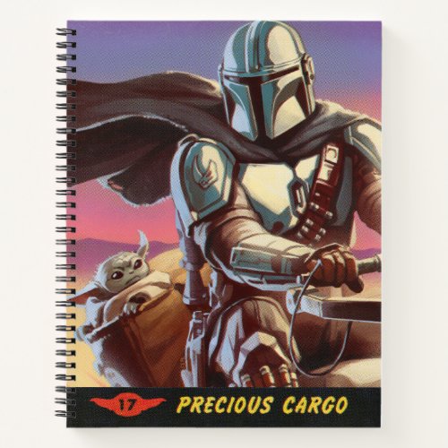 Precious Cargo Color Halftone Graphic Notebook