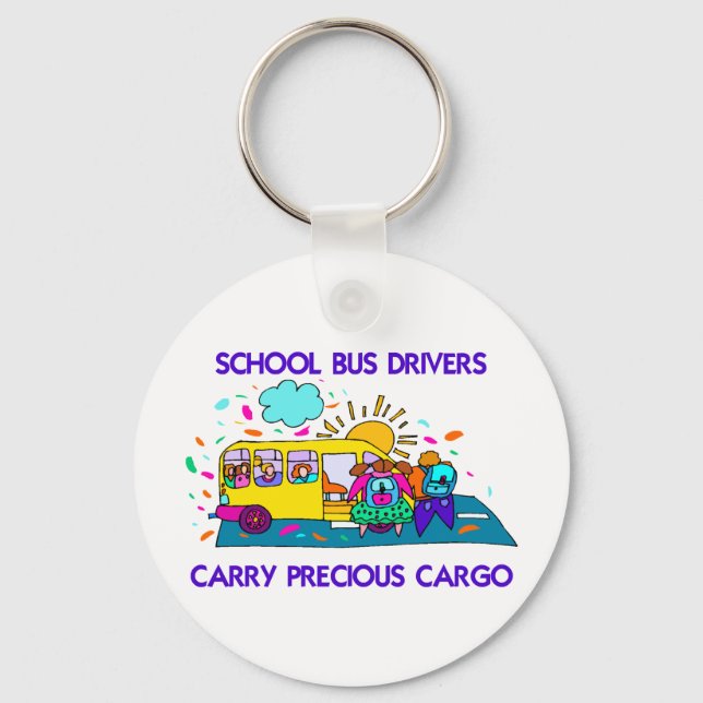 Precious Cargo Keychain (Front)